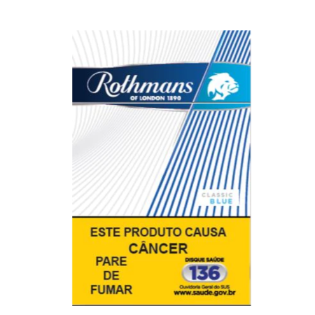 ROTHMANS LIMITED WHITE BLUE BOX C/ CARTEIRA