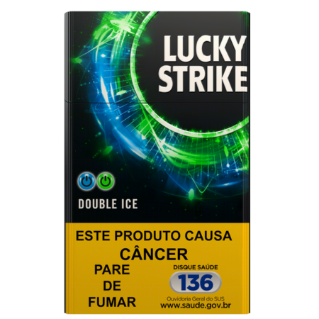 LUCKY STRIKE DOUBLE ICE PCT C/ 10 CARTEIRA