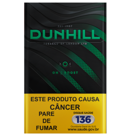 DUNHILL ON BOOST BOX C/ 10 CARTEIRA