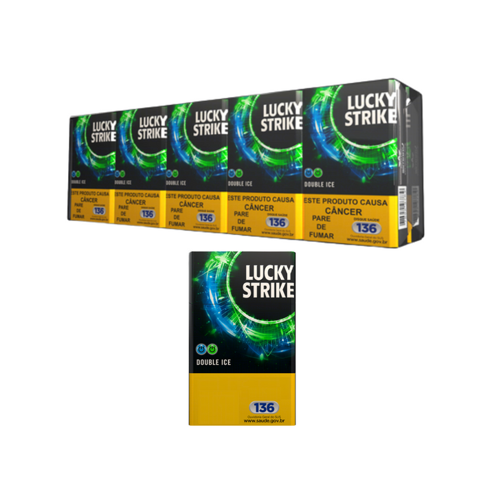 LUCKY STRIKE DOUBLE ICE PCT C/ 10 CARTEIRA