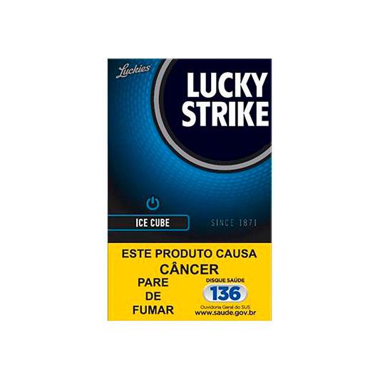 LUCKY STRIKE BLUE BLEND BOX C/ 10 CARTEIRA