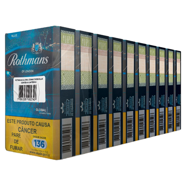 ROTHMANS LEEP BOX 10 CARTEIRA BLUE