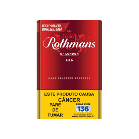 ROTHMANS RED BOX C/ 10 CARTEIRA